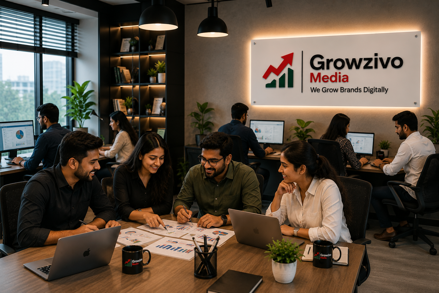 Growzivo Media - Digital Marketing Agency team